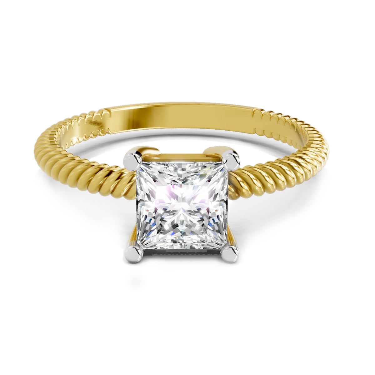 Majestic Square Diamond Ring