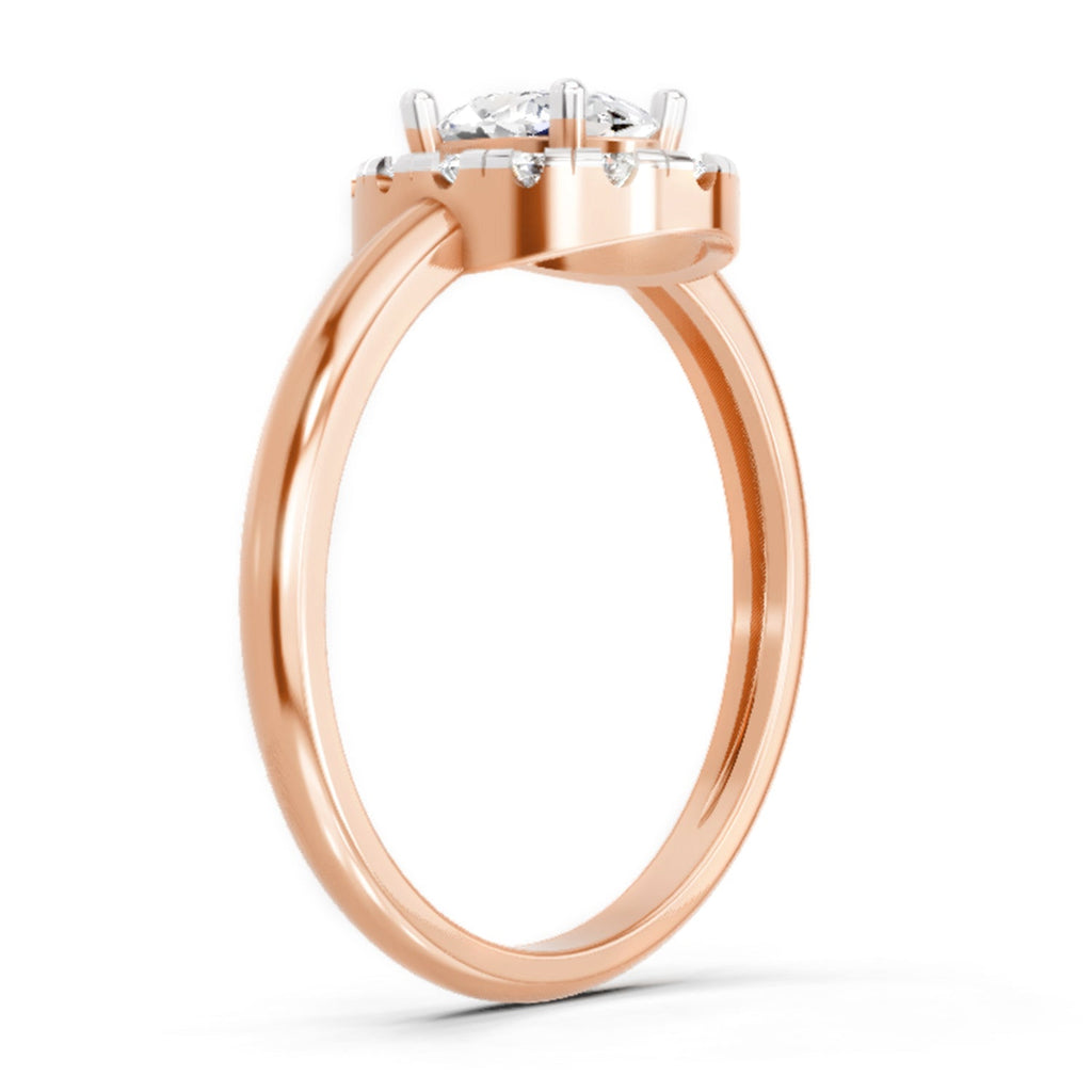 Opulent Oval Diamond Ring