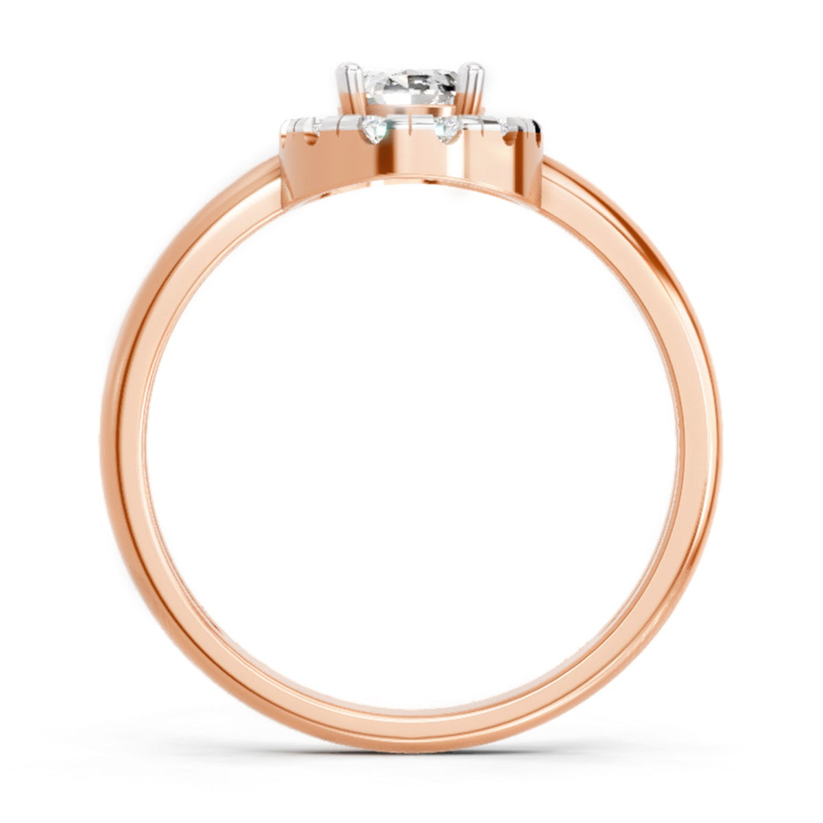 Opulent Oval Diamond Ring