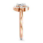 Opulent Oval Diamond Ring