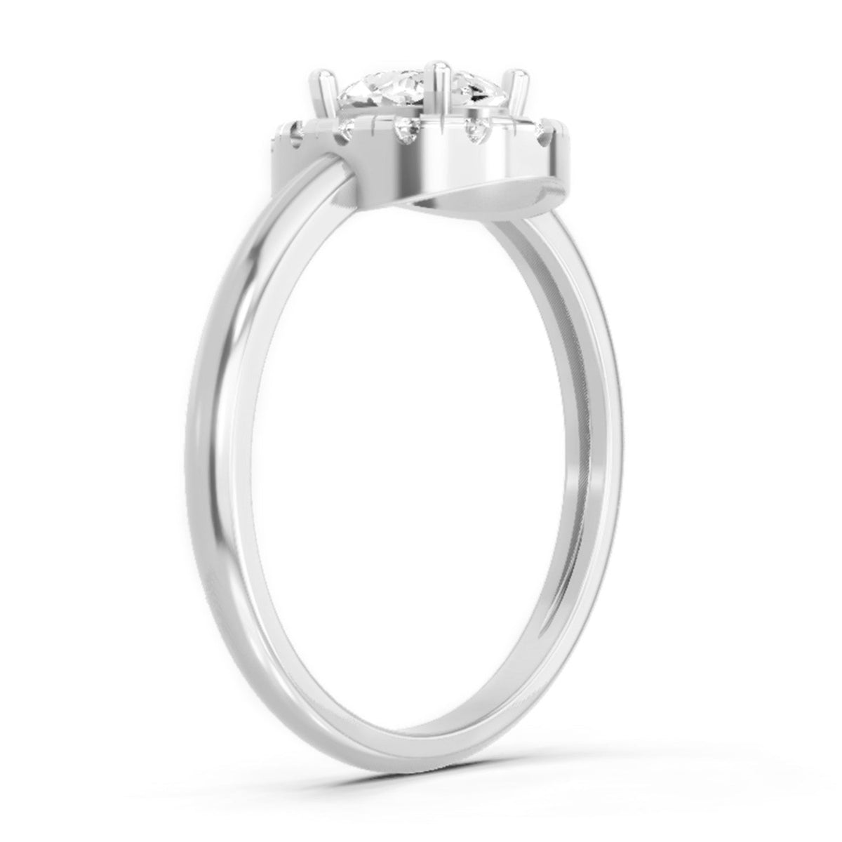 Opulent Oval Diamond Ring
