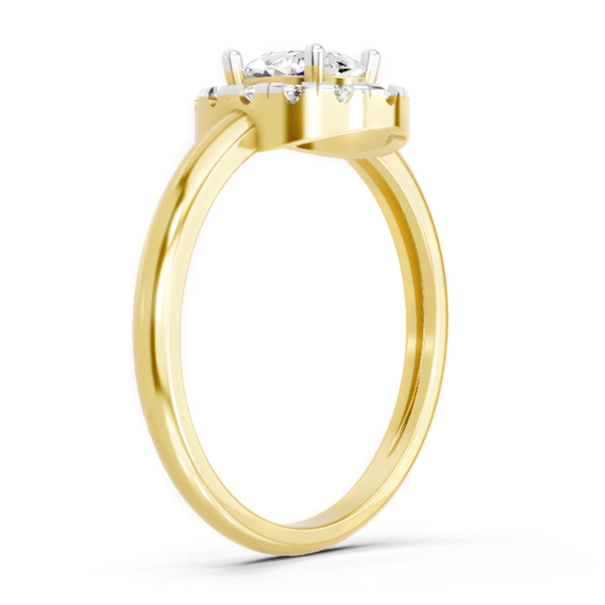 Opulent Oval Diamond Ring