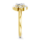 Opulent Oval Diamond Ring