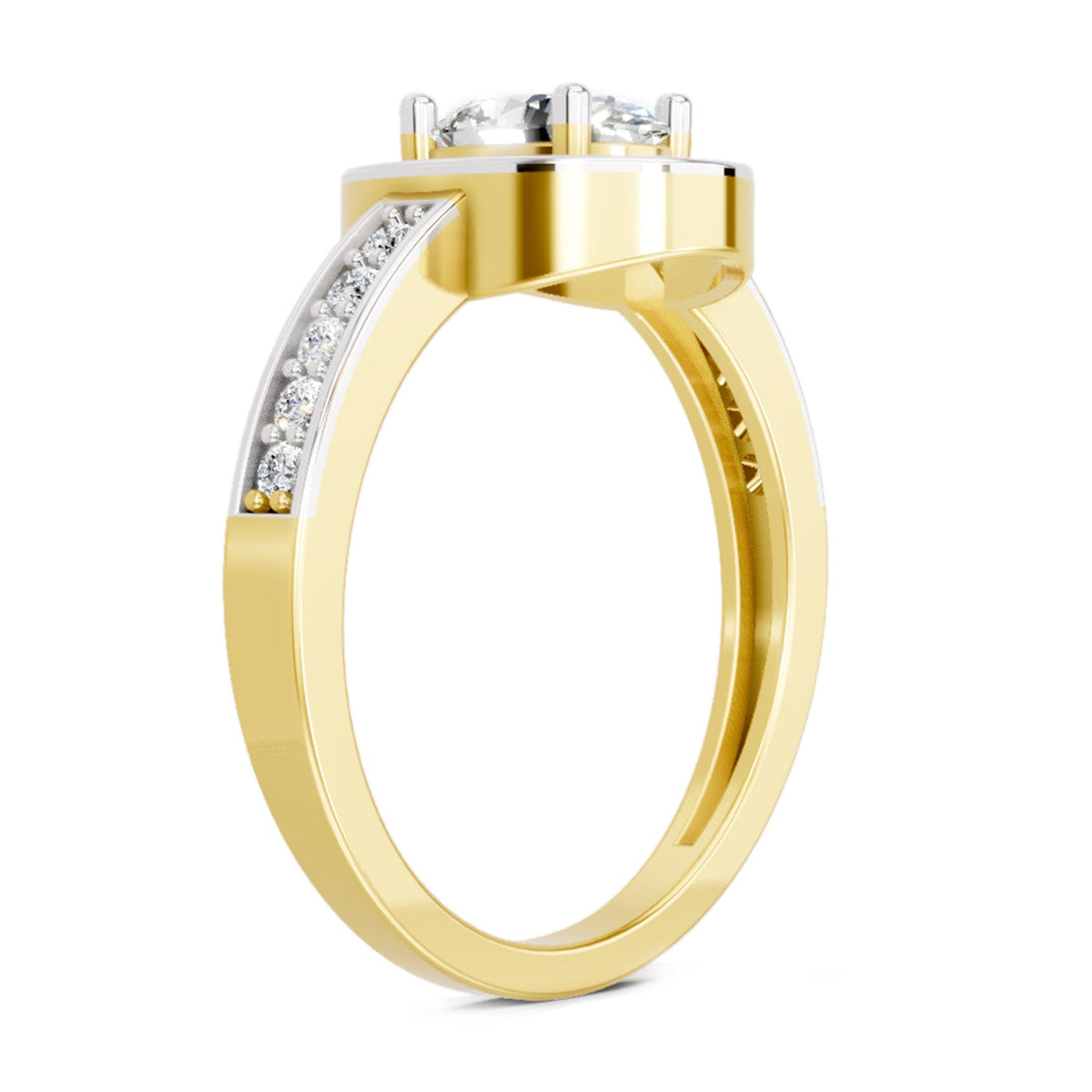 Majestic Oval Diamond Ring