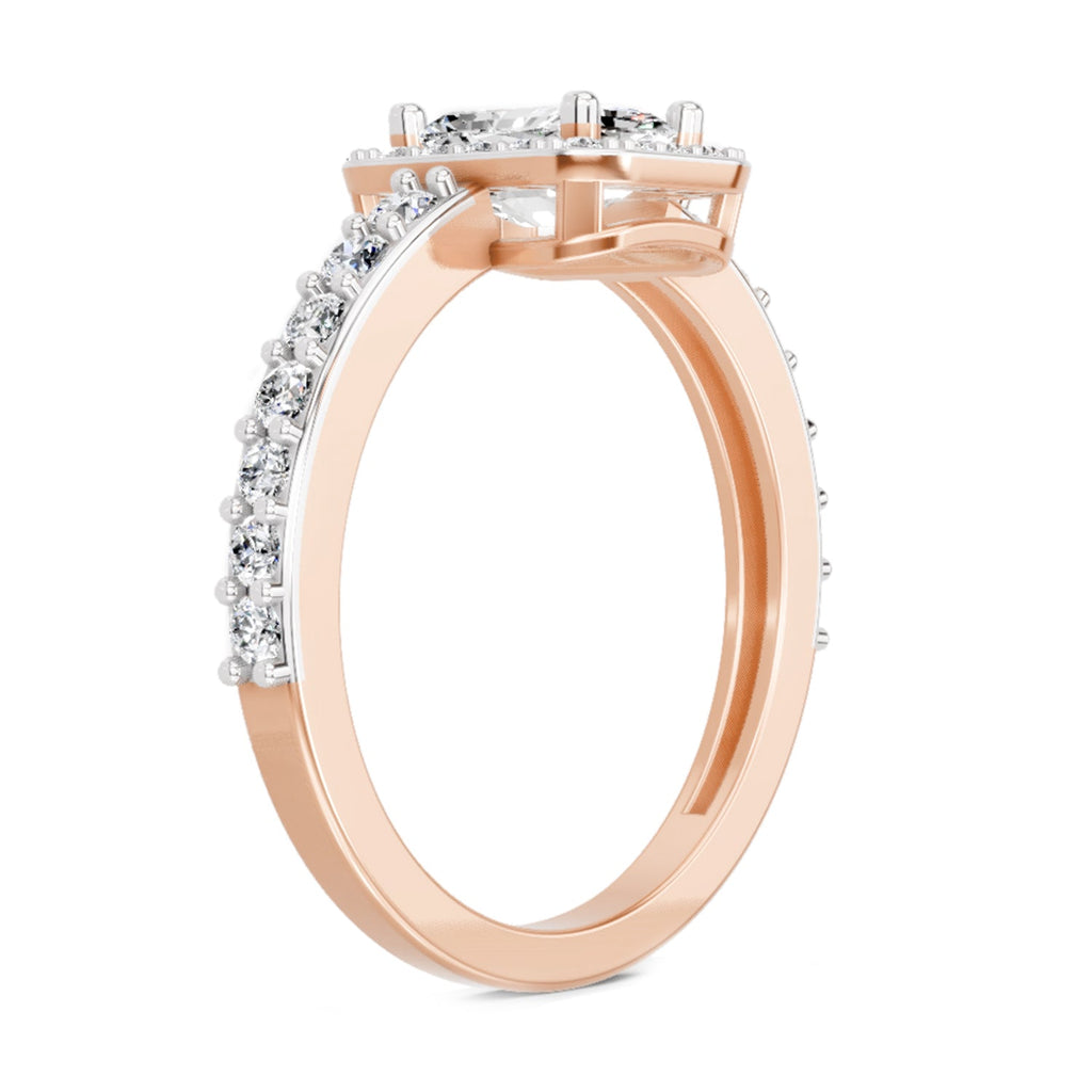 Luminous Square Diamond Ring