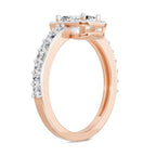 Luminous Square Diamond Ring