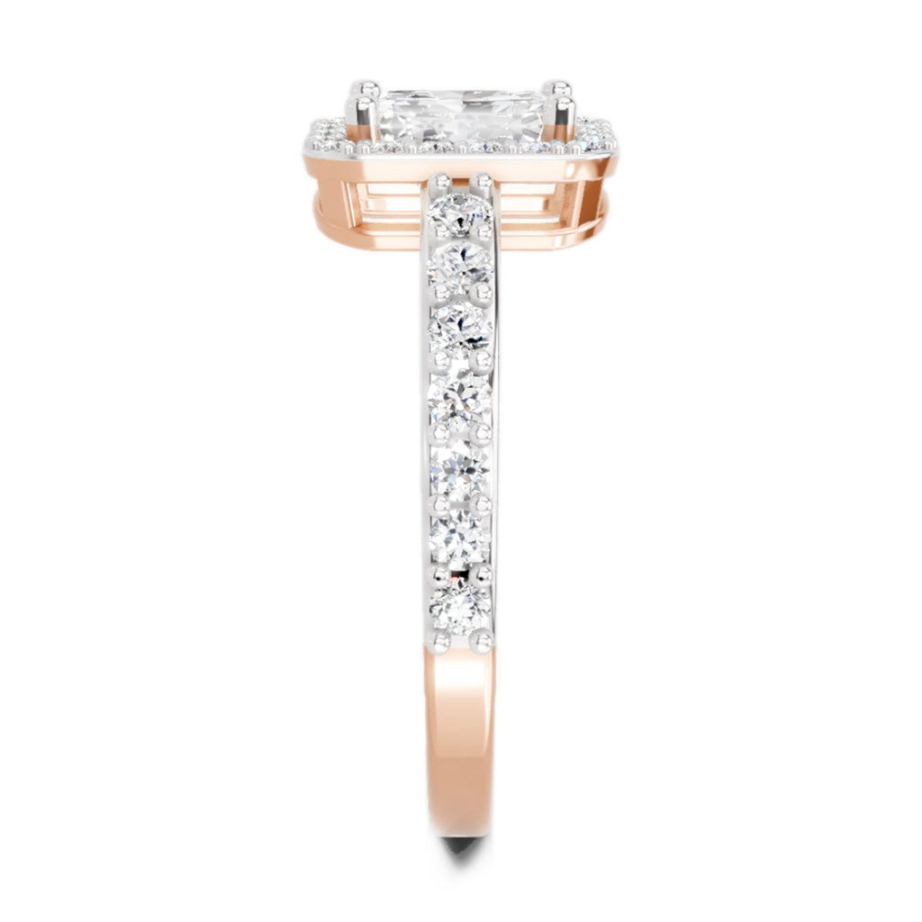 Luminous Square Diamond Ring