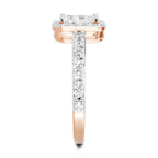 Luminous Square Diamond Ring
