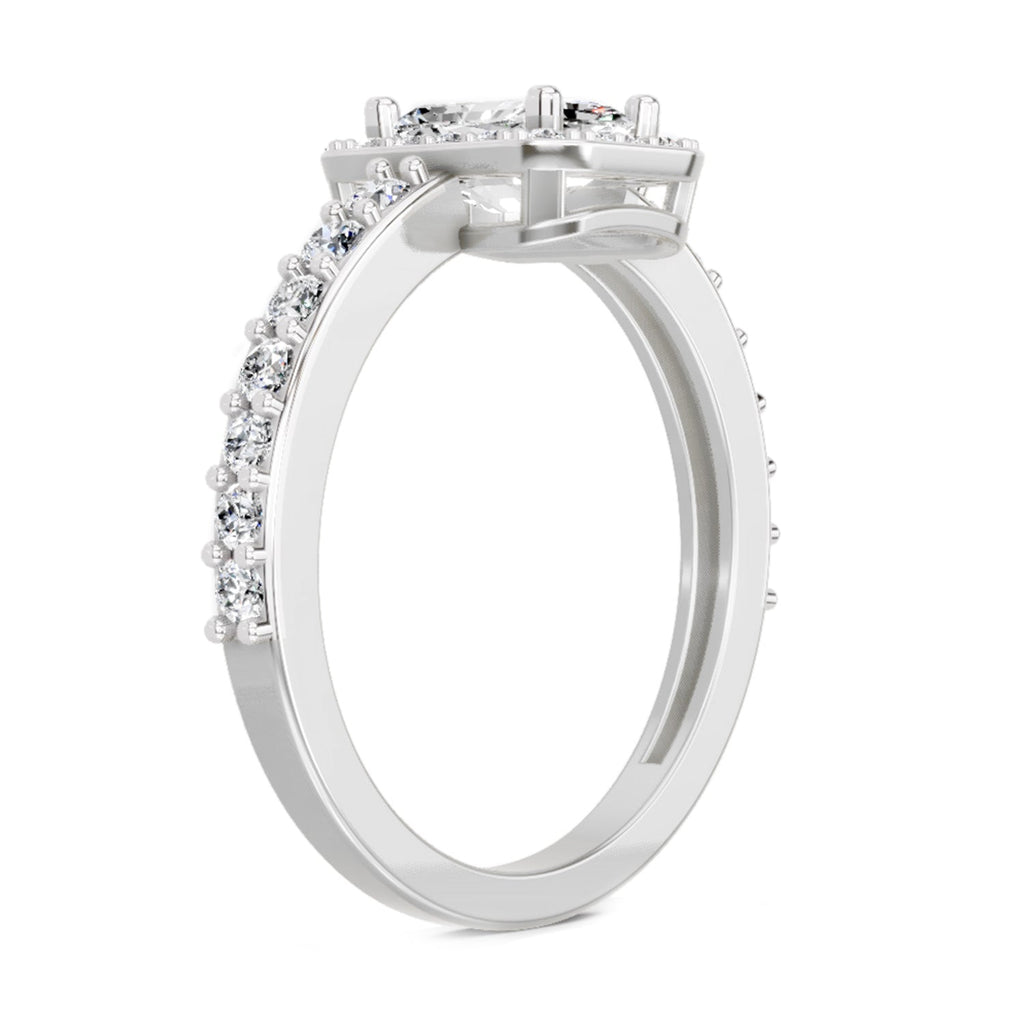 Luminous Square Diamond Ring