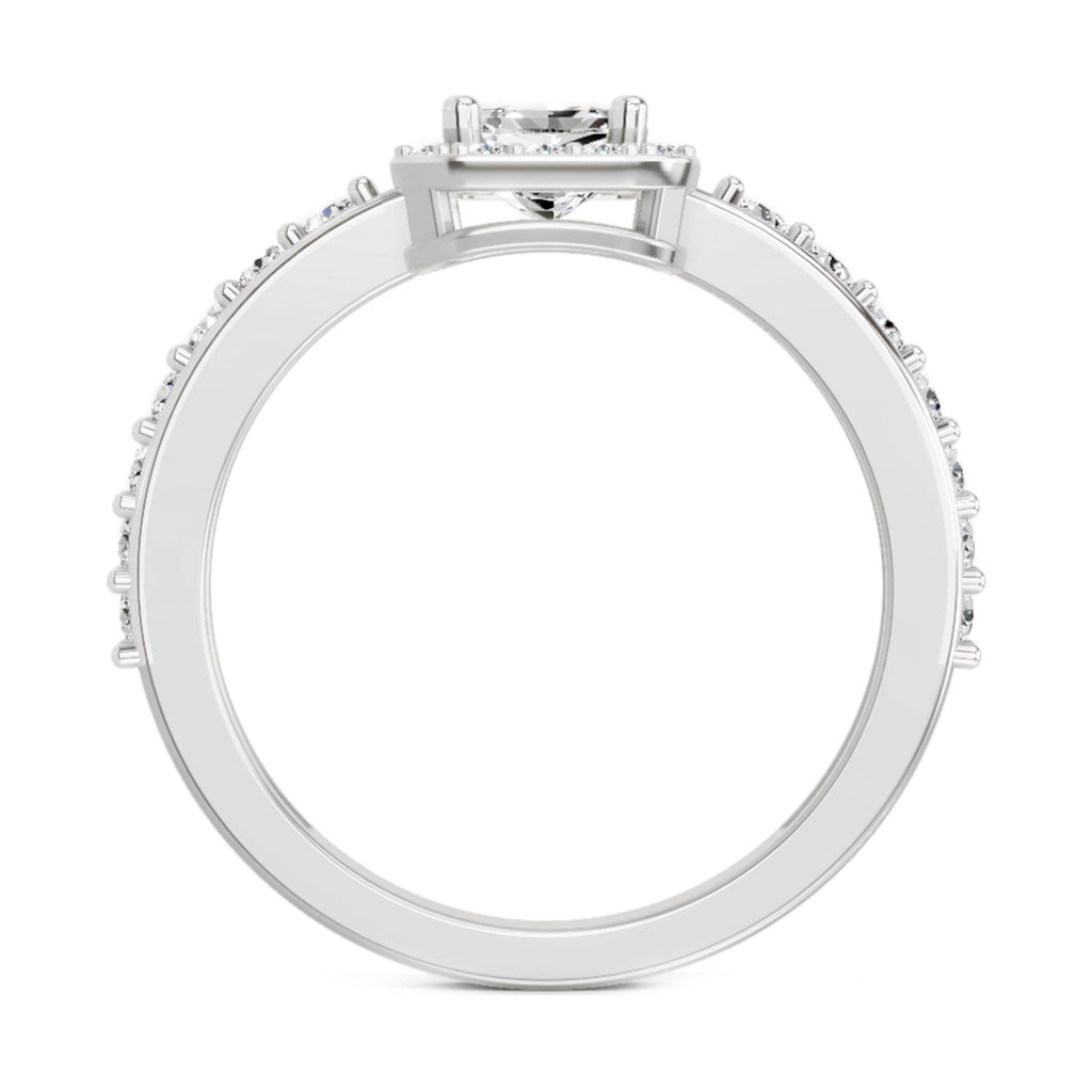 Luminous Square Diamond Ring