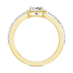 Luminous Square Diamond Ring