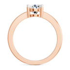 Regal Round Solitaire Diamond Ring