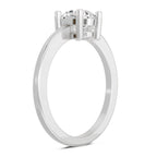 Regal Round Solitaire Diamond Ring