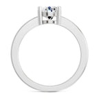 Regal Round Solitaire Diamond Ring