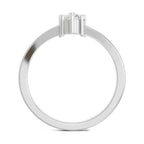 Elegant Pear Diamond Ring