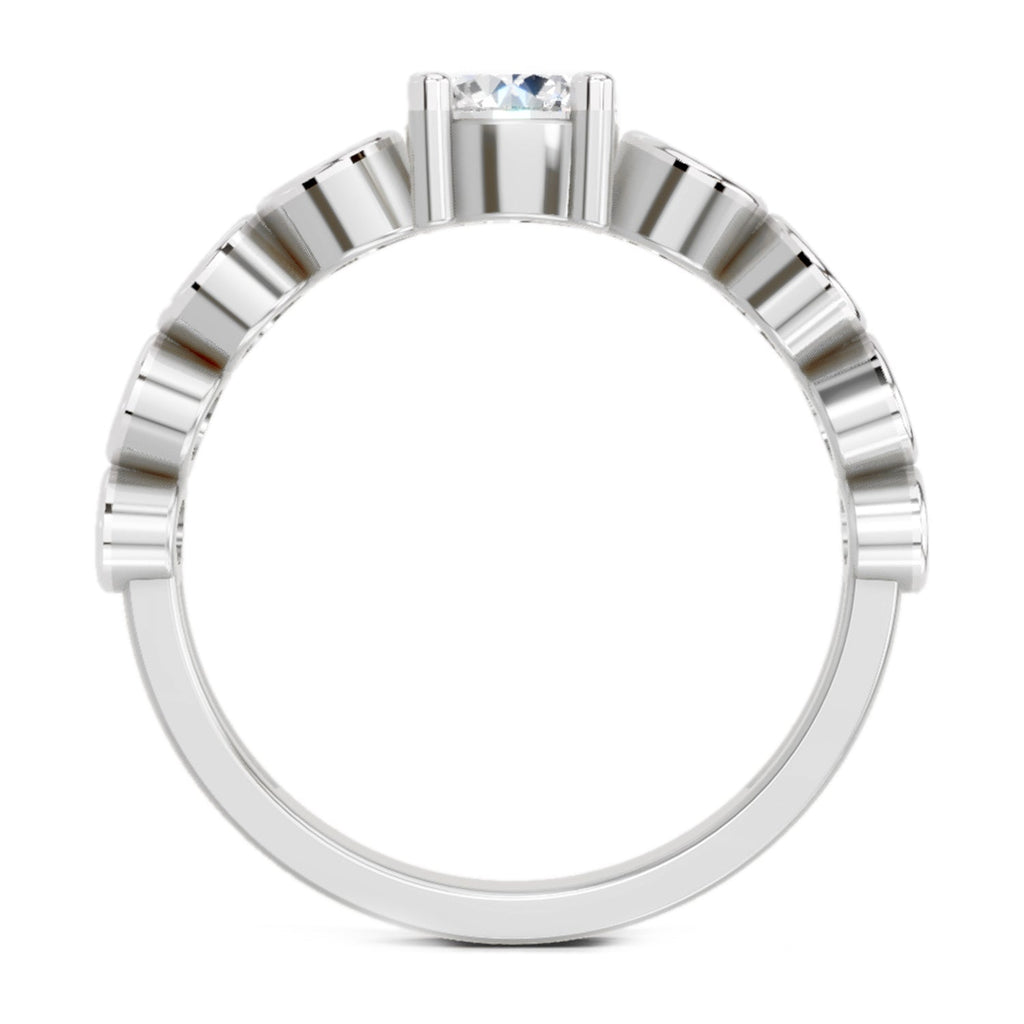 Ethereal Round Diamond Ring
