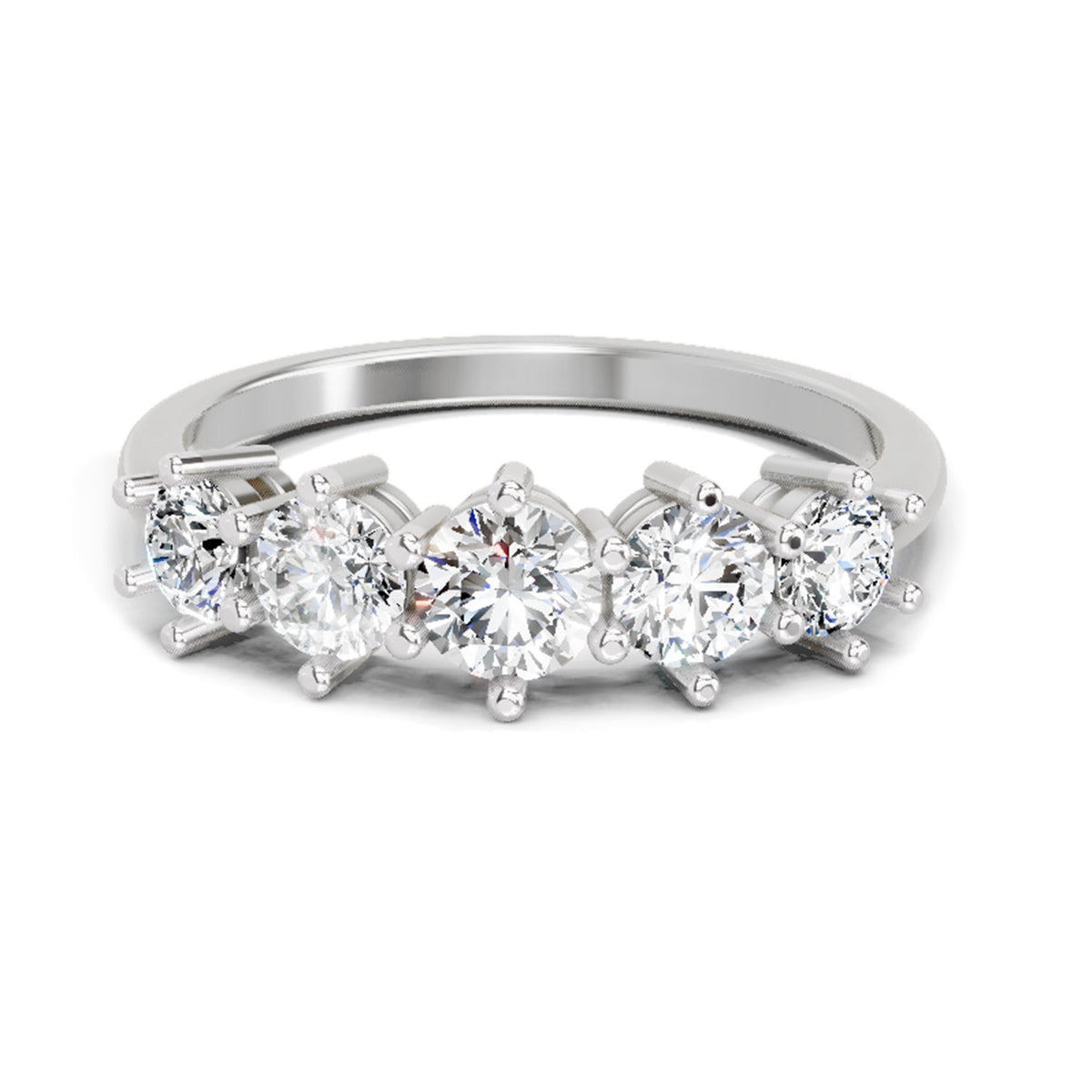 Celestial Round Diamond Ring