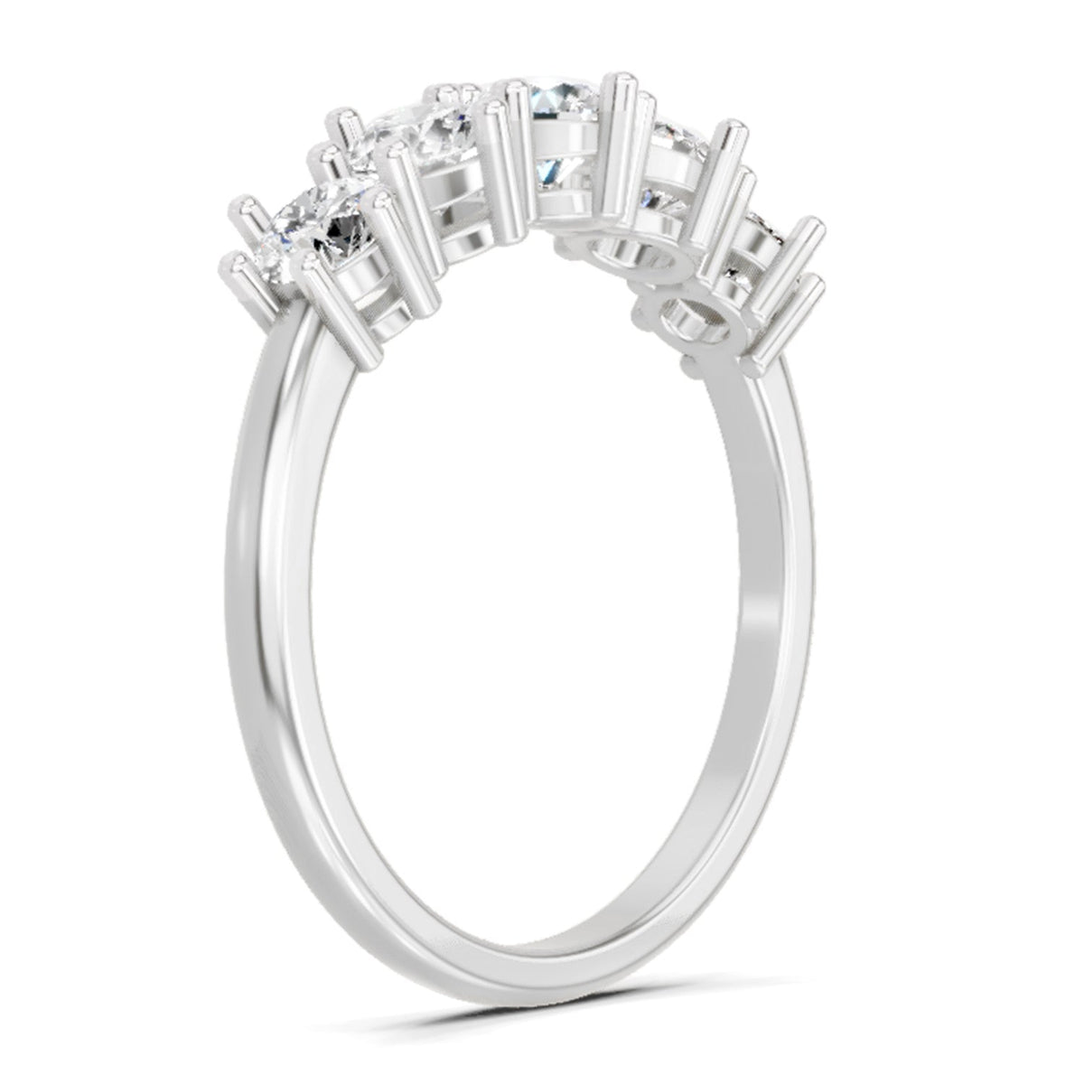 Celestial Round Diamond Ring