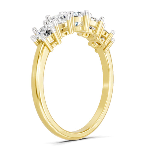 Celestial Round Diamond Ring