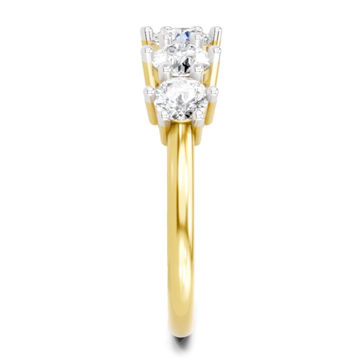 Celestial Round Diamond Ring