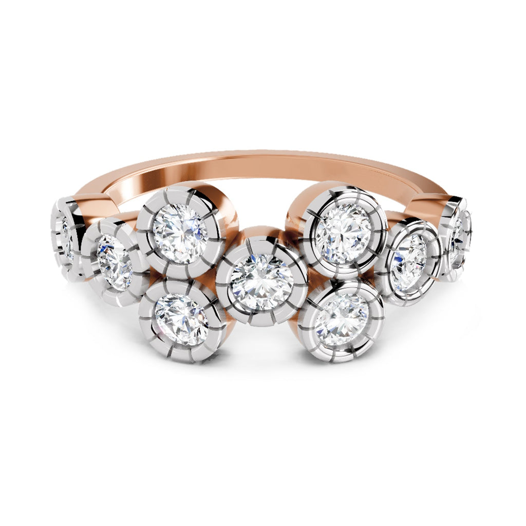 Graceful Round Diamond Ring