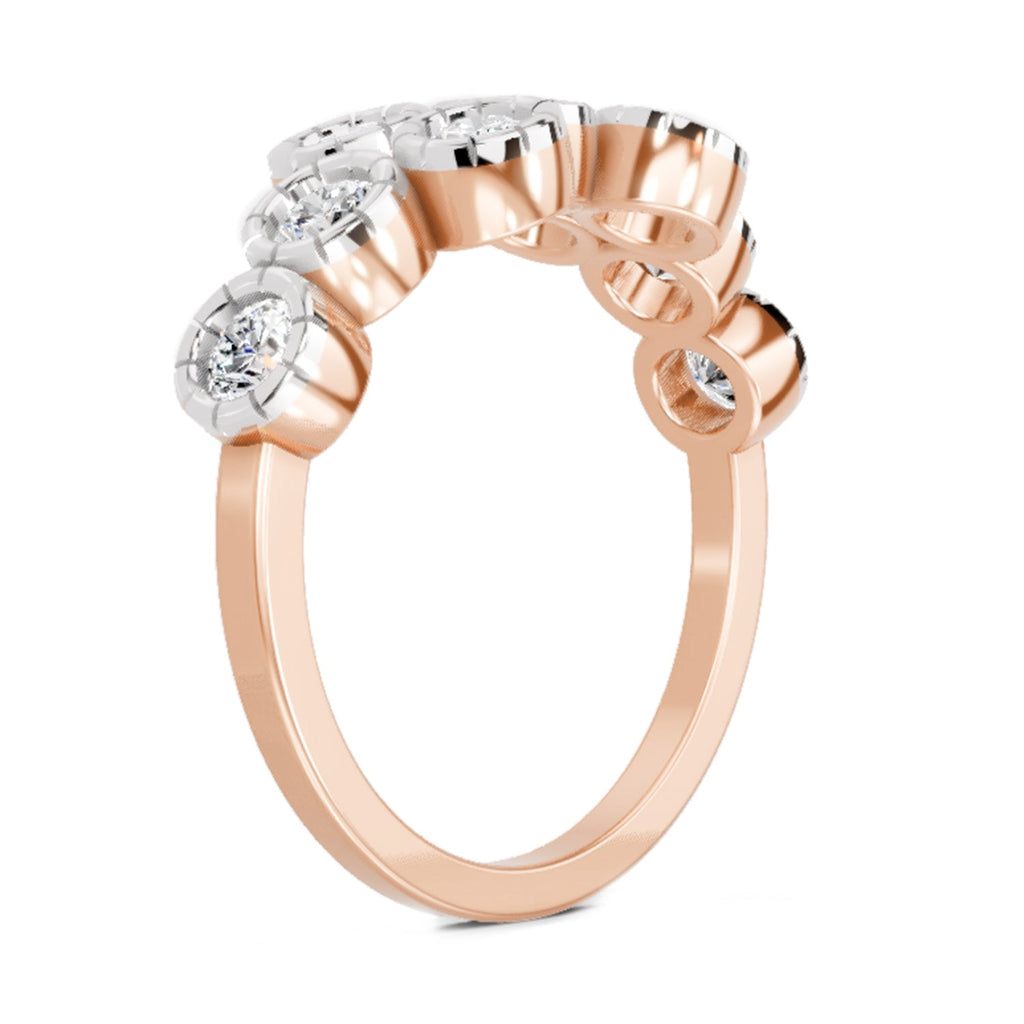 Graceful Round Diamond Ring