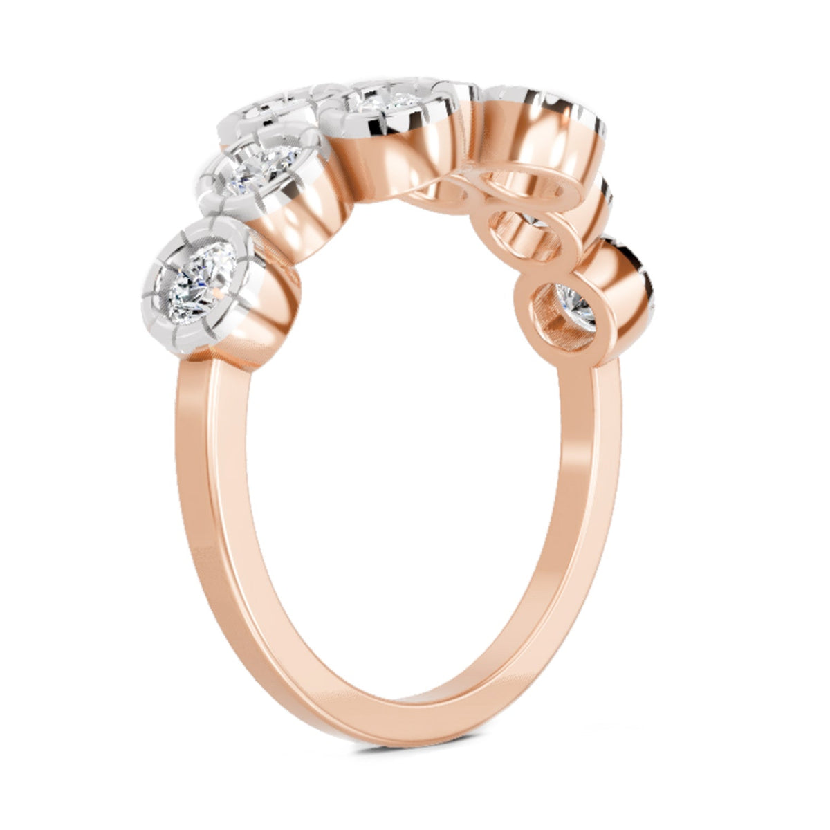 Graceful Round Diamond Ring