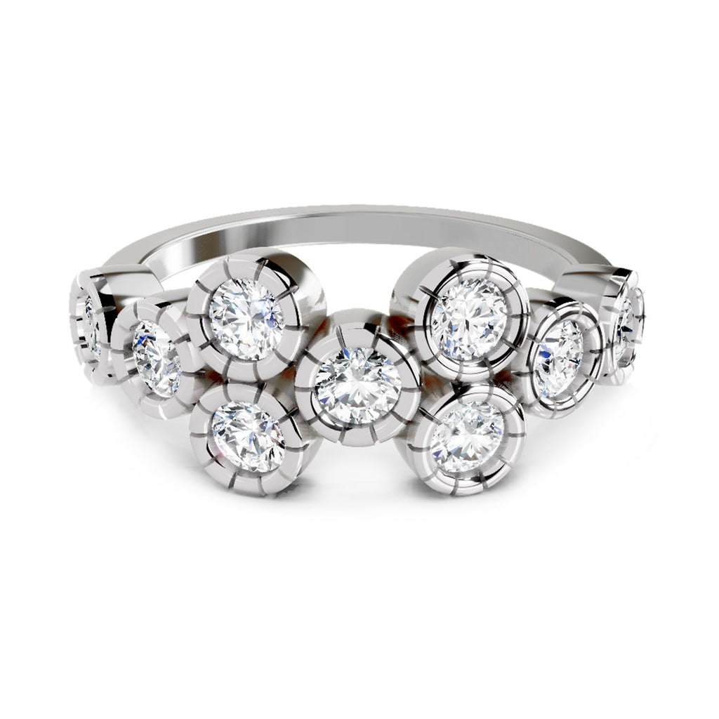 Graceful Round Diamond Ring