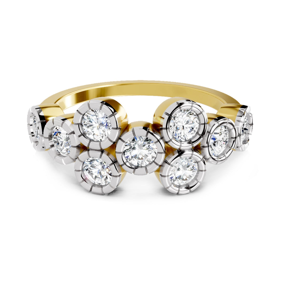 Graceful Round Diamond Ring