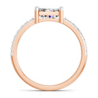 Regal Emerald-Cut Diamond Ring