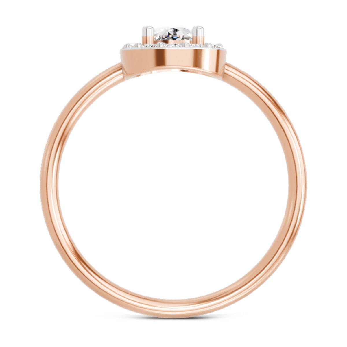 Captivating Cushion Halo Diamond Ring