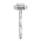 Captivating Cushion Halo Diamond Ring