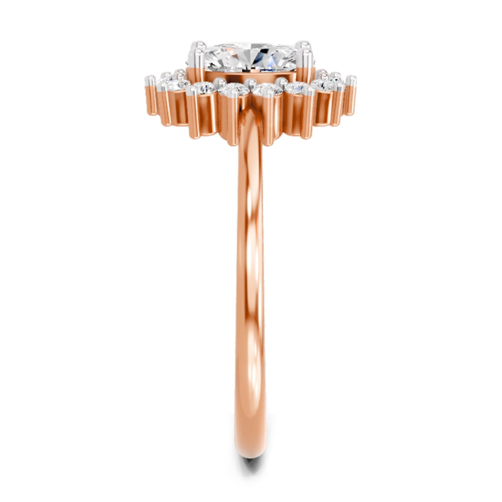 Stunning Oval Diamond Ring