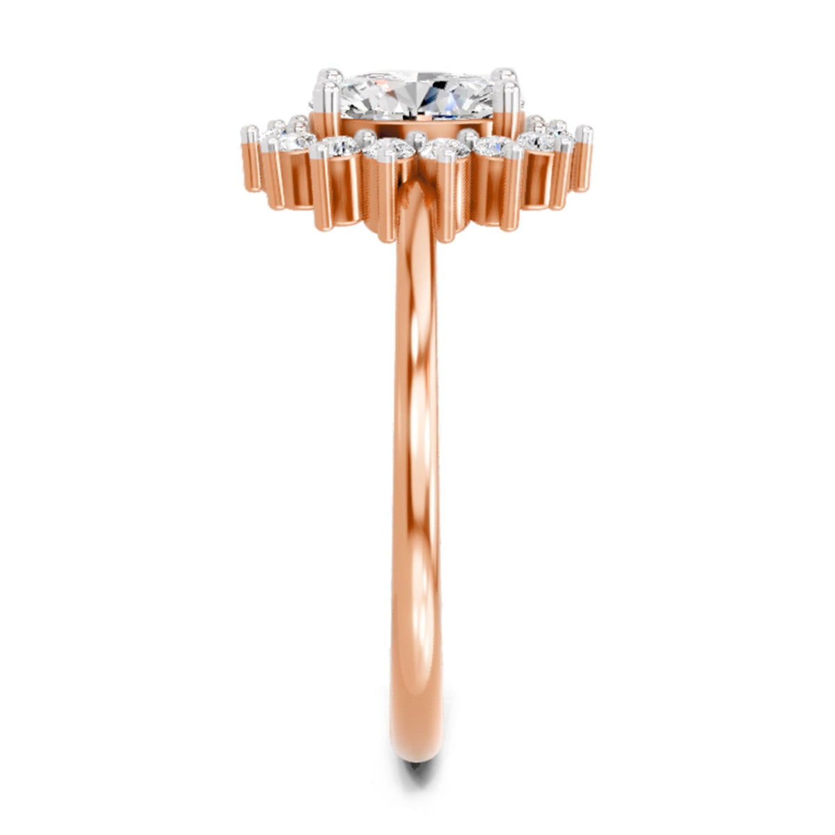 Stunning Oval Diamond Ring