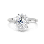 Stunning Oval Diamond Ring
