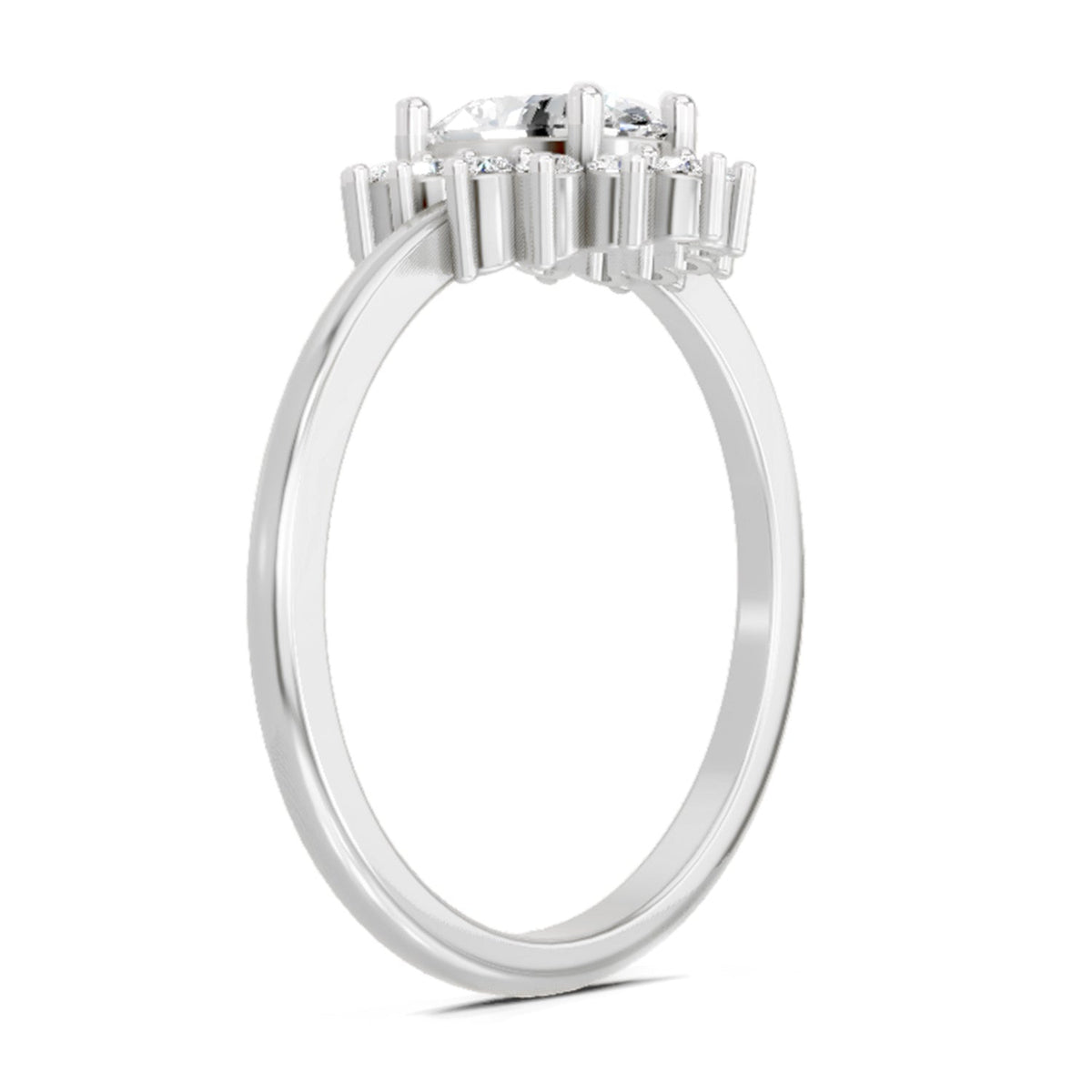 Stunning Oval Diamond Ring