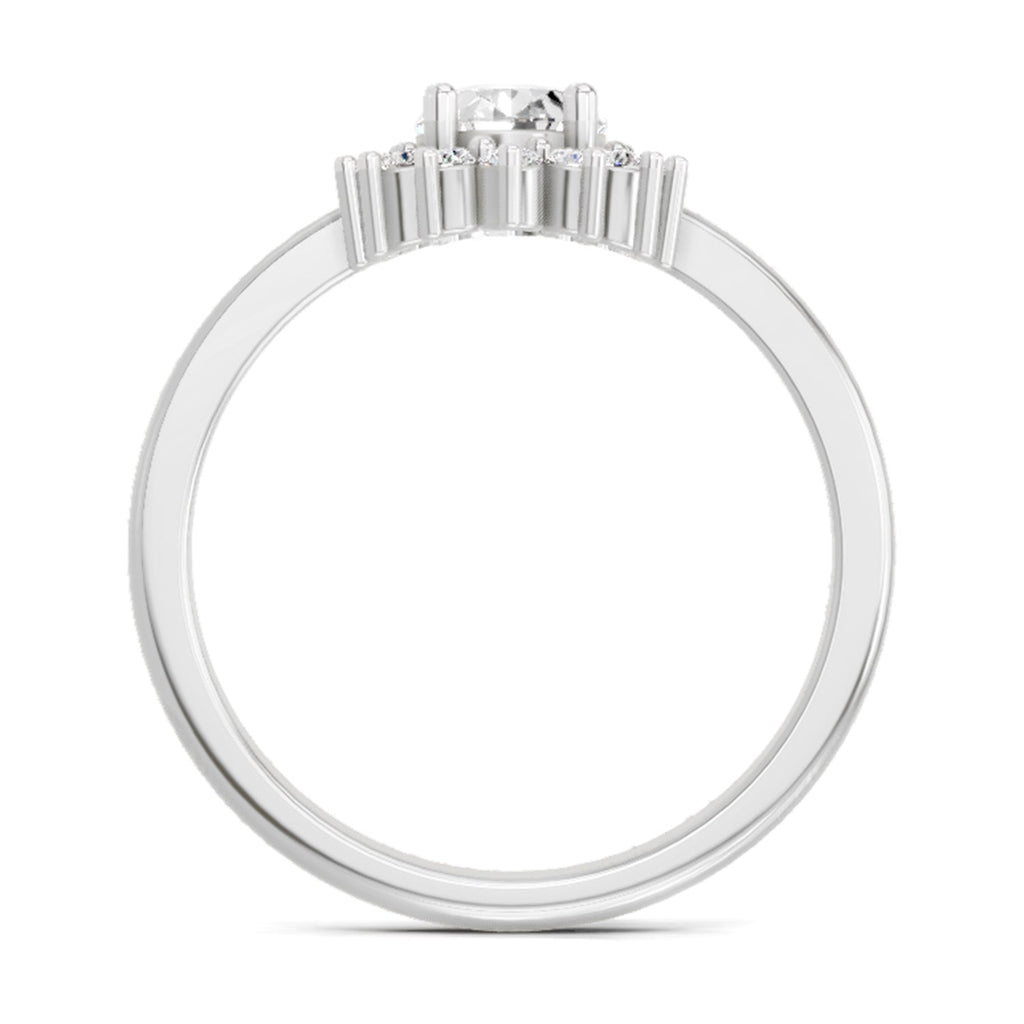 Stunning Oval Diamond Ring