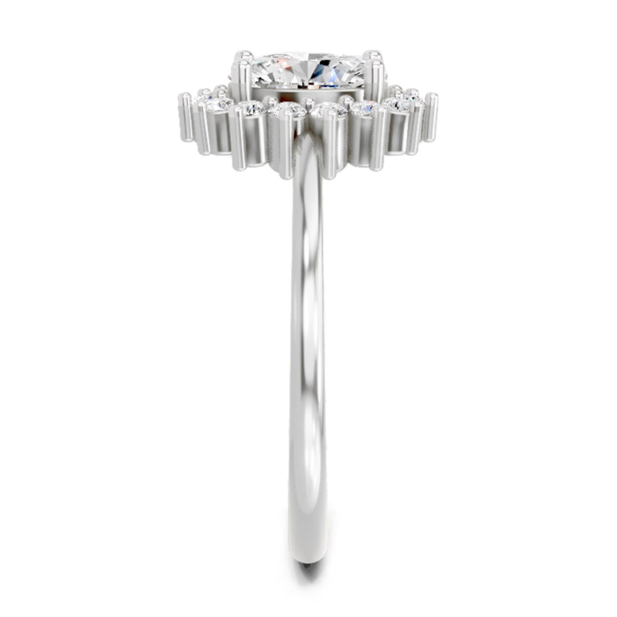 Stunning Oval Diamond Ring