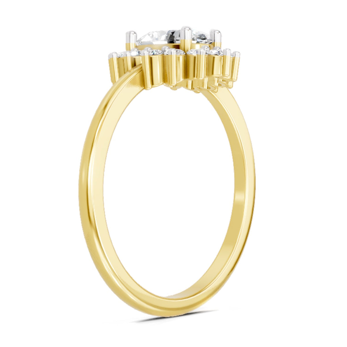 Stunning Oval Diamond Ring
