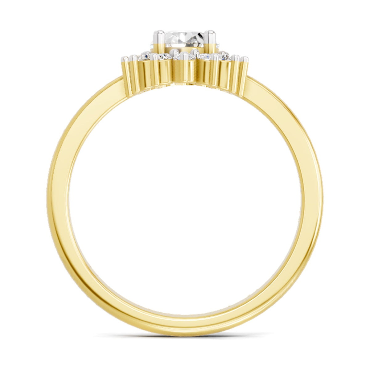 Stunning Oval Diamond Ring