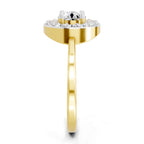 Regal Round Halo Diamond Ring
