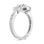 Brilliant Round Halo Diamond Ring