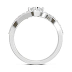 Brilliant Round Halo Diamond Ring