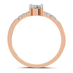 Brilliant Oval Solitaire Diamond Ring