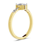 Brilliant Oval Solitaire Diamond Ring