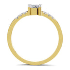 Brilliant Oval Solitaire Diamond Ring