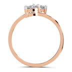 Exquisite Heart Diamond Ring