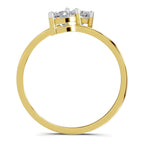 Exquisite Heart Diamond Ring