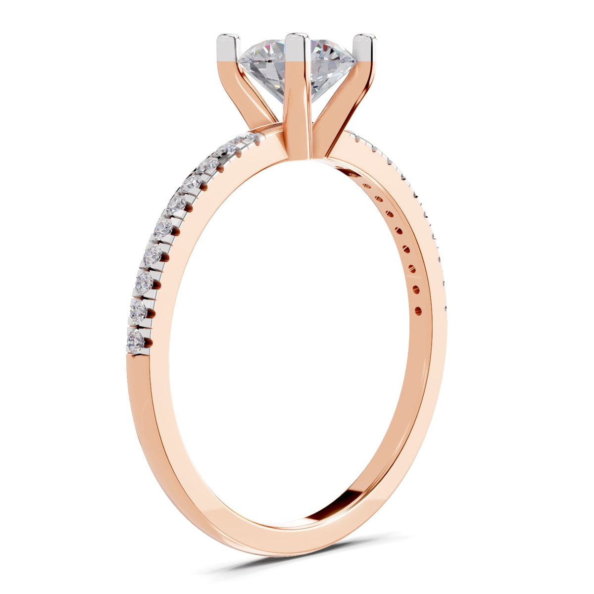 Captivating Round Solitaire Diamond Ring