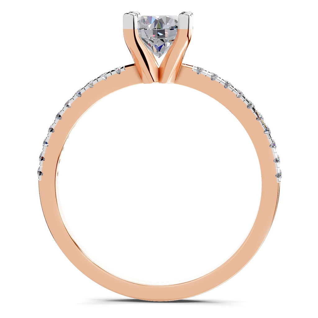 Captivating Round Solitaire Diamond Ring